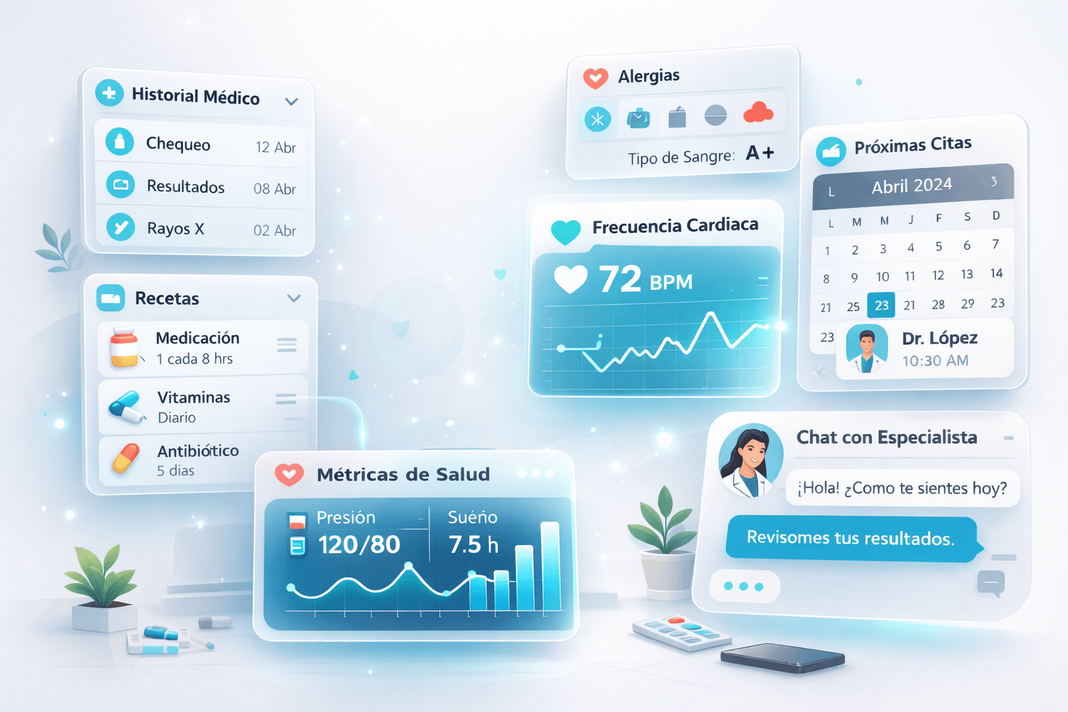 Funcionalidades Mentor Salud